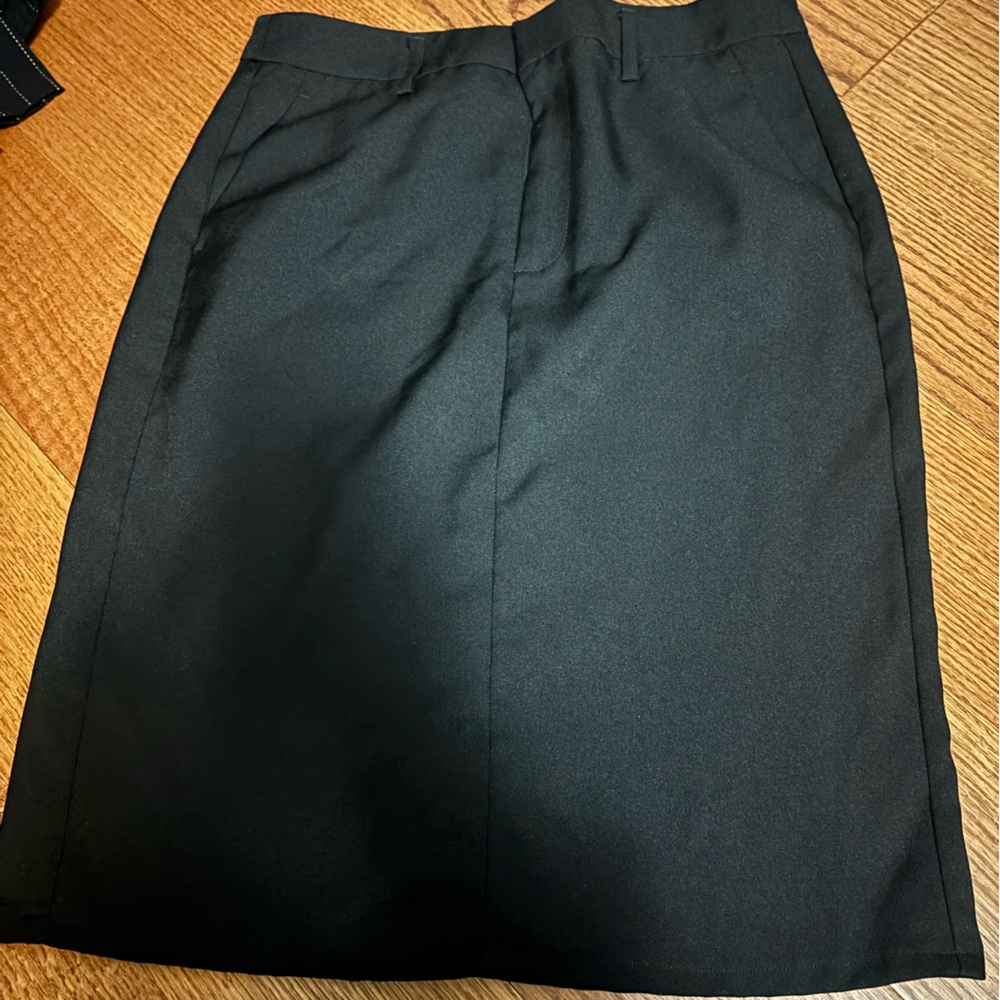 Black office skirt size 4